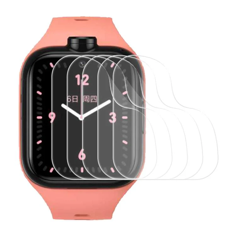 For Mi Mitu Kids Watch Phone 4 / 4 Pro 5pcs xDfind Soft Hydrogel Film Full Cover Watch Front Protector