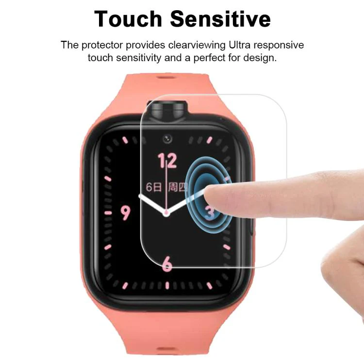 For Mi Mitu Kids Watch Phone 4 / 4 Pro 5pcs xDfind Soft Hydrogel Film Full Cover Watch Front Protector - Image 5