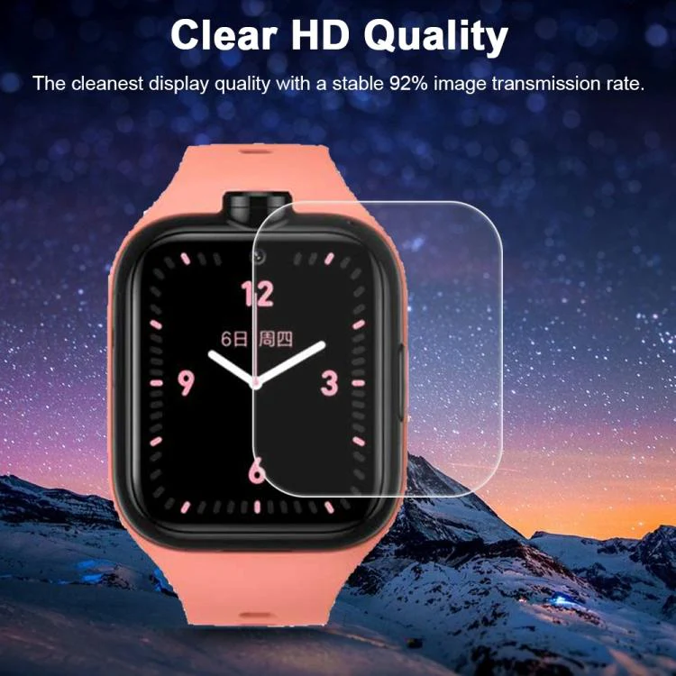 For Mi Mitu Kids Watch Phone 4 / 4 Pro 5pcs xDfind Soft Hydrogel Film Full Cover Watch Front Protector - Image 6