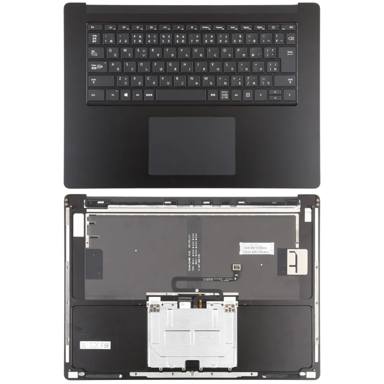 For Microsoft Surface Laptop 3 / 4 15 inch Japanese Version Keyboard with C Shell / Touch Board (Black)