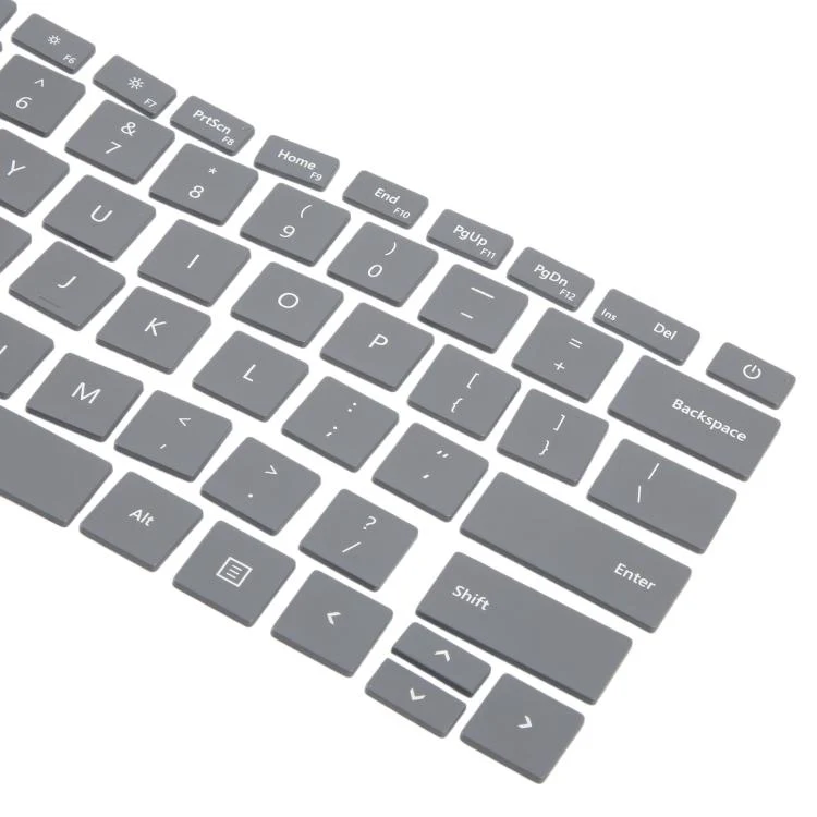 For Microsoft Surface Laptop 3 / 4 / 5 US English Version Keycaps(Gray) - Image 3