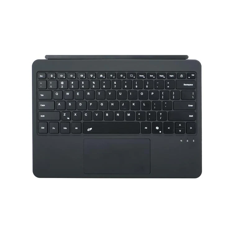 For MicroSoft Surface Pro 12 inch 2025 1088D Lightweight Bluetooth Magnetic Keyboard With Touch Pad(Black) - Image 2
