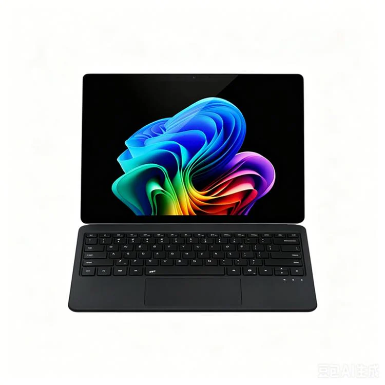 For MicroSoft Surface Pro 12 inch 2025 1088D Lightweight Bluetooth Magnetic Keyboard With Touch Pad(Black) - Image 4