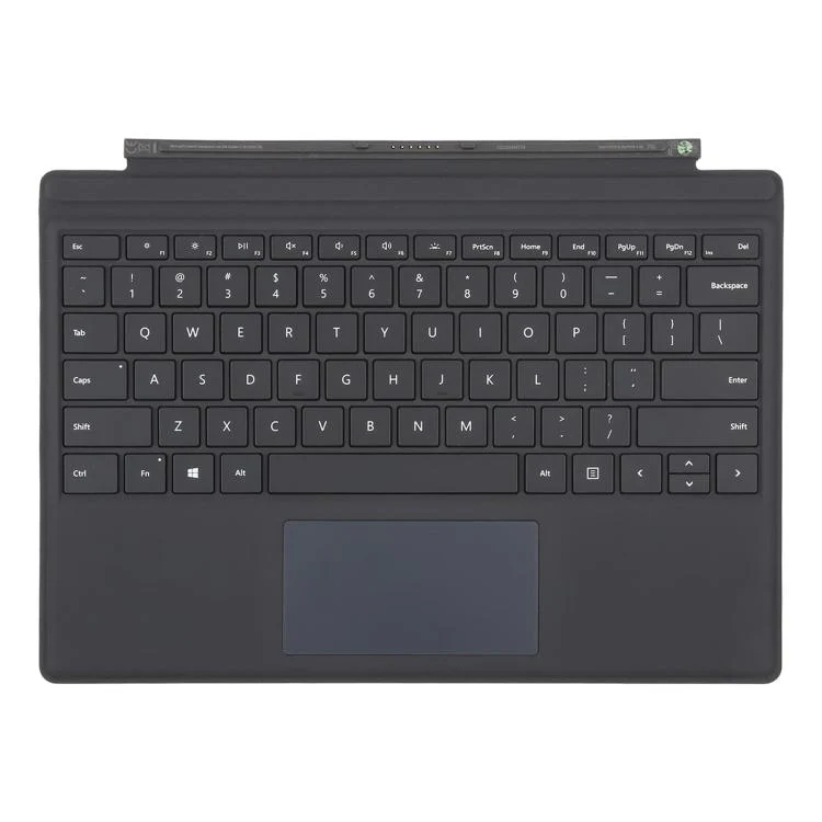 For Microsoft Surface Pro 4 / 5 / 6 / 7 / 7+ US English Keyboard (Black)