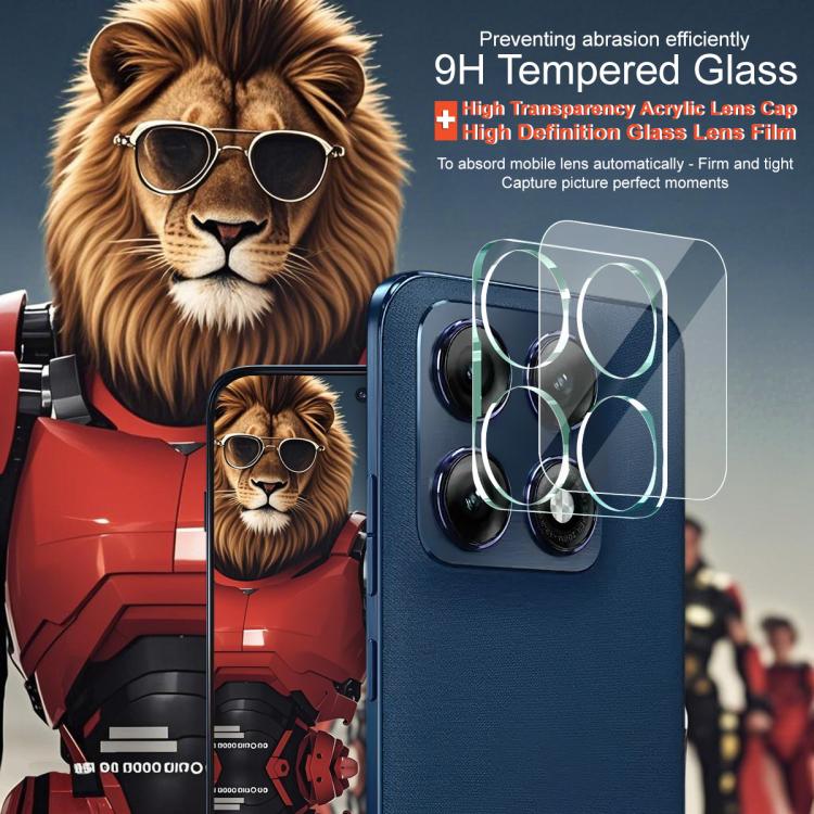 For Motorola Edge 70 Pro 5G IMAK Integrated Rear Camera Lens Tempered Glass Film - Image 3