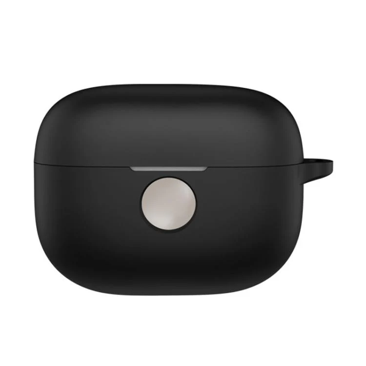 For Motorola Moto Buds 2 Pro Silicone Shockproof Earphone Protective Case(Black)