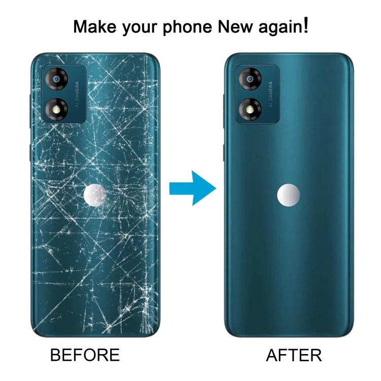 For Motorola Moto E13 Original Battery Back Cover(Green) - Image 6