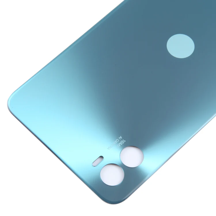 For Motorola Moto E22s Original Battery Back Cover(Blue) - Image 4