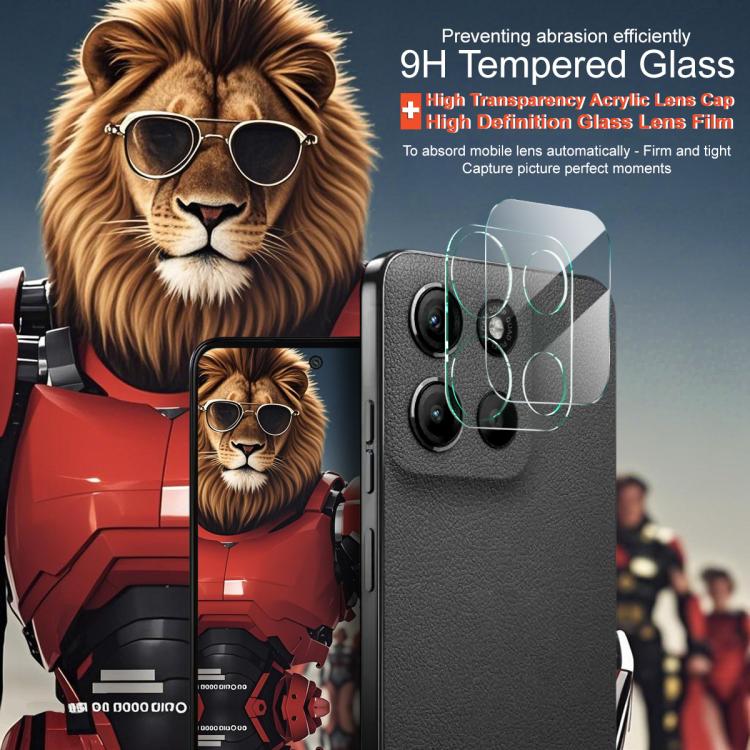 For Motorola Moto G17 4G/G17 Power 4G imak High Definition Integrated Glass Lens Film - Image 3