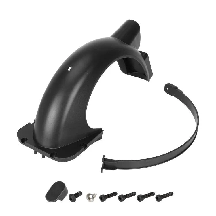For Ninebot MAX G30D Rear Mudguard Kit Electric Scooter Fender Replacement With Tail Light - Image 2