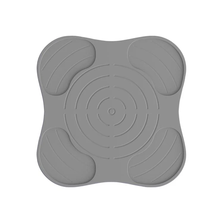 For Ninja FN101GY Crispi Air Fryer Lid Rest Heat Resistant Mat Non-Slip Silicone Pad Protects Countertops from Hot Oil & Steam(Gray)