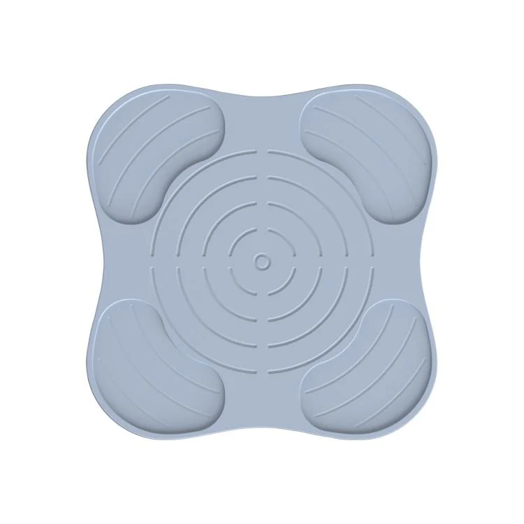 For Ninja FN101GY Crispi Air Fryer Lid Rest Heat Resistant Mat Non-Slip Silicone Pad Protects Countertops from Hot Oil & Steam(Light Blue)