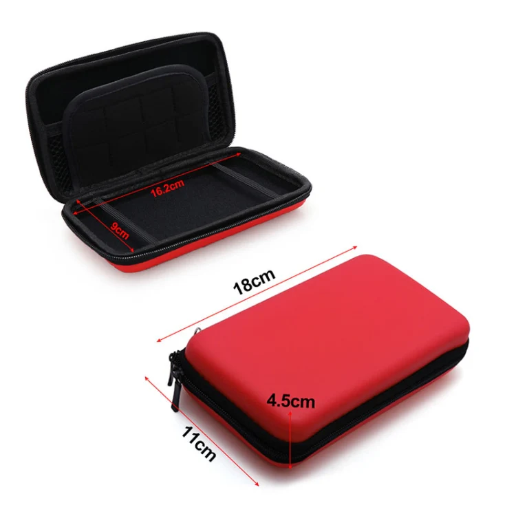 For Nintendo 2DS XL Hard EVA Protective Storage Case Cover Holder(Pink) - Image 4