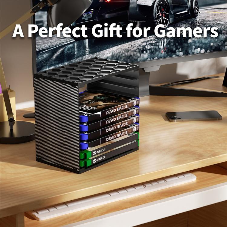 For Nintendo Switch / PS5 / PS4 / XBOX 2pcs Game Disc Storage Tower DIY Modular - Image 4