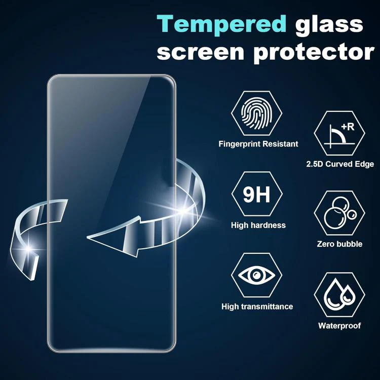 For Nothing Phone 3a 25pcs High-Aluminum Semi-Screen Anti-Fingerprint HD Tempered Glass Film - Image 2