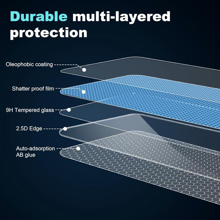 For Nothing Phone 3a 25pcs High-Aluminum Semi-Screen Anti-Fingerprint HD Tempered Glass Film - Image 3