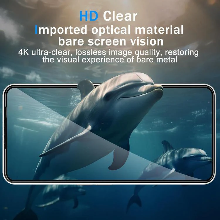 For Nothing Phone 3a Pro 25pcs High-Aluminum Full-Coverage Anti-Fingerprint Screen-Printed HD Tempered Glass Film - Image 6