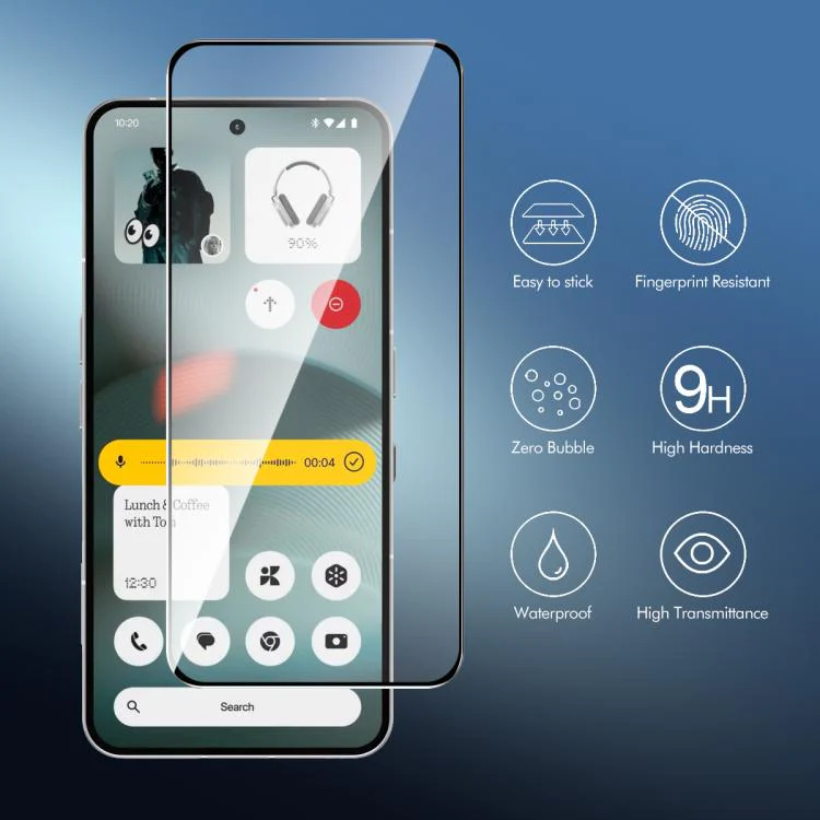 For Nothing Phone 4a / 4a Pro ENKAY Easy Install High Alumina Silicon Full Glass Film - Image 3