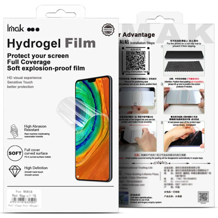 For Nothing Phone 4a imak 4th Generation Full Coverage Hydrogel Film Back Protector - Image 7
