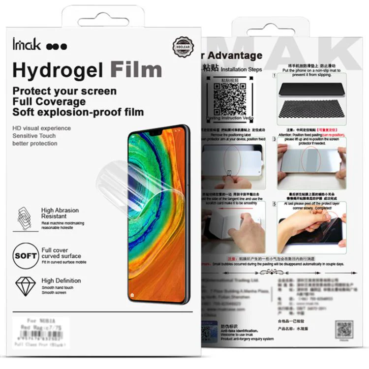 For Nothing Phone 4a imak 4th Generation  Full Coverage Screen Hydrogel Film Protector - Image 10