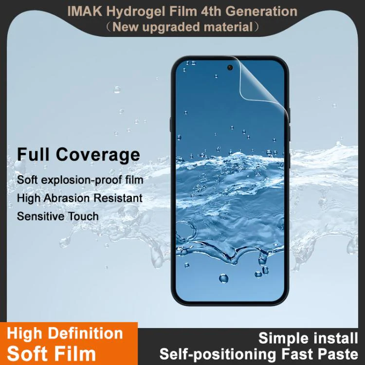 For Nothing Phone 4a imak 4th Generation  Full Coverage Screen Hydrogel Film Protector - Image 4