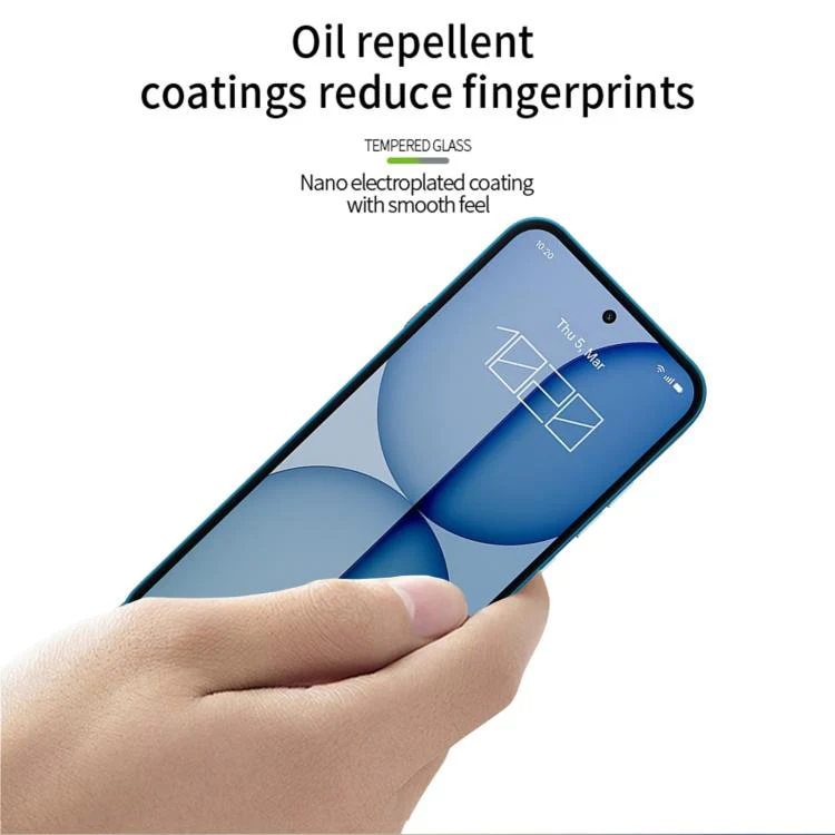 For Nothing Phone 4a PINWUYO 9H 3D Curved Full Screen Explosion-proof Tempered Glass Film(Black) - Image 3