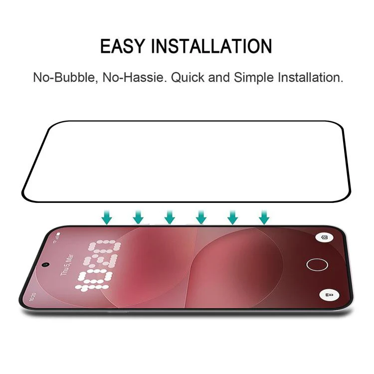 For Nothing Phone 4a Pro 25pcs Full Glue Screen Tempered Glass Film, Support Fingerprint Unlocking - Image 7
