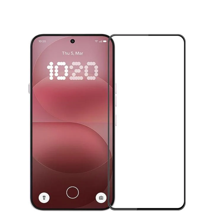 For Nothing Phone 4a Pro PINWUYO 9H 3D Curved Full Screen Explosion-proof Tempered Glass Film(Black)