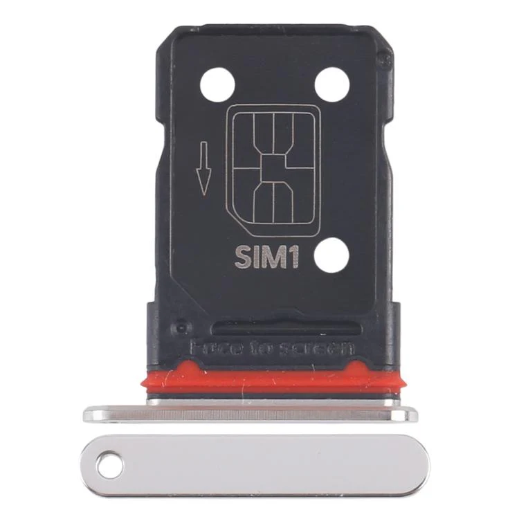 For OnePlus 13 SIM Card Tray + SIM Card Tray (Silver)