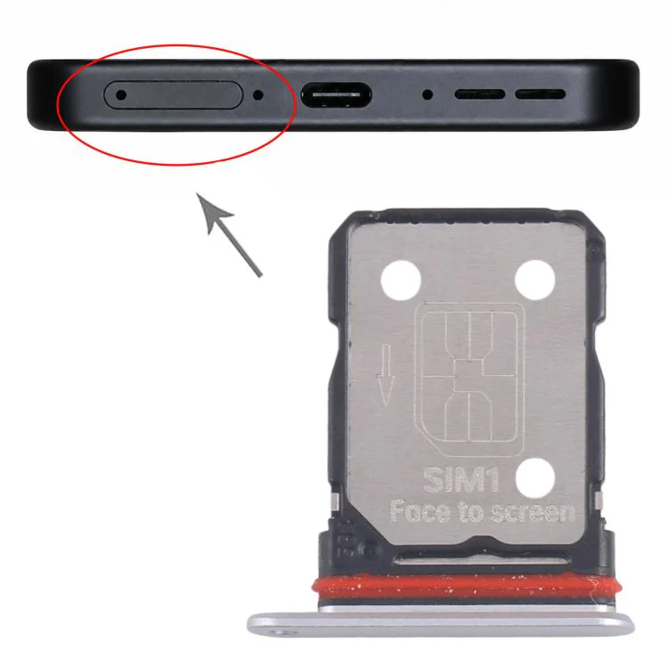 For OnePlus 13T SIM Card Tray + SIM Card Tray (Grey) - Image 4