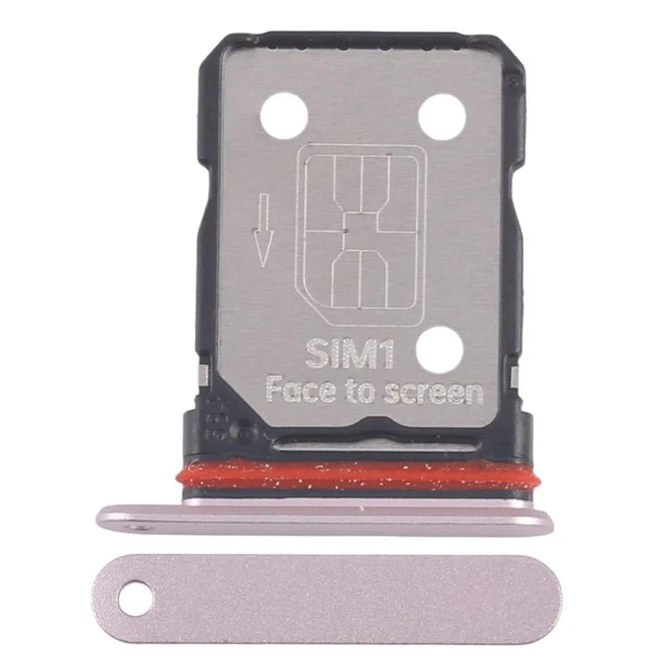 For OnePlus 13T SIM Card Tray + SIM Card Tray (Pink)