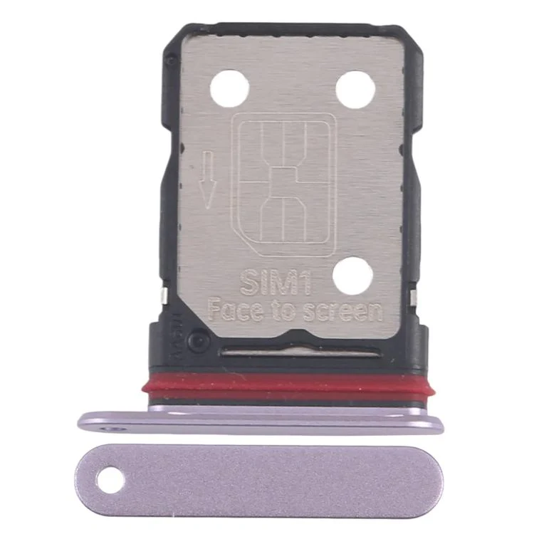 For OnePlus 15 SIM Card Tray + SIM Card Tray (Purple)