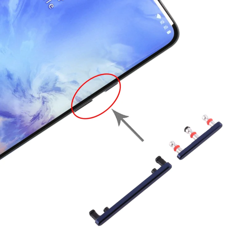 For OnePlus 7 Pro Power Button and Volume Control Button (Blue) - Image 5