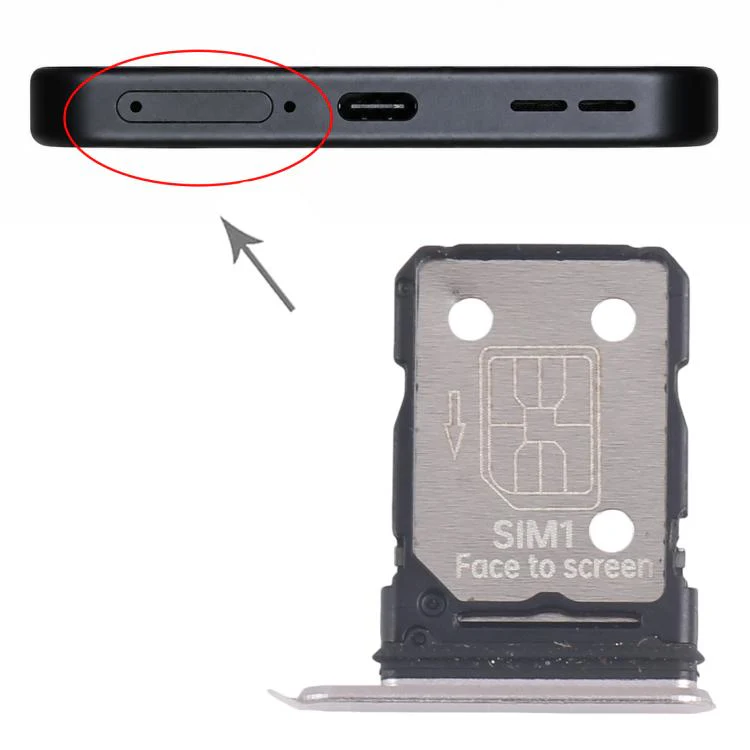 For OnePlus Ace 5 SIM Card Tray + SIM Card Tray (Purple) - Image 4