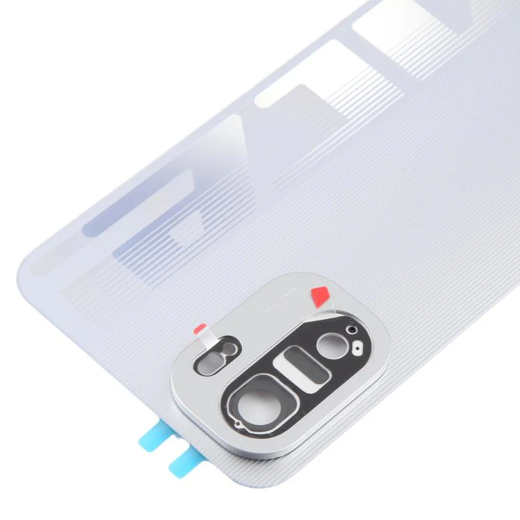 For OnePlus Ace 6 PLQ110 Original Glass Back Cover with Camera Frame / Adhesive(Silver) - Image 5