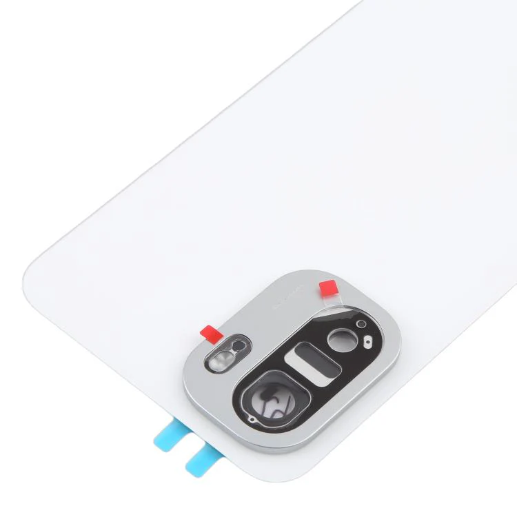 For OnePlus Ace 6 PLQ110 Original Glass Back Cover with Camera Frame / Adhesive(White) - Image 5