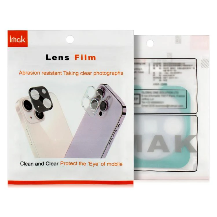 For OnePlus Ace 6 Ultra IMAK Black Version HD Glass Rear Camera Lens Film, Self-positioning Version - Image 8