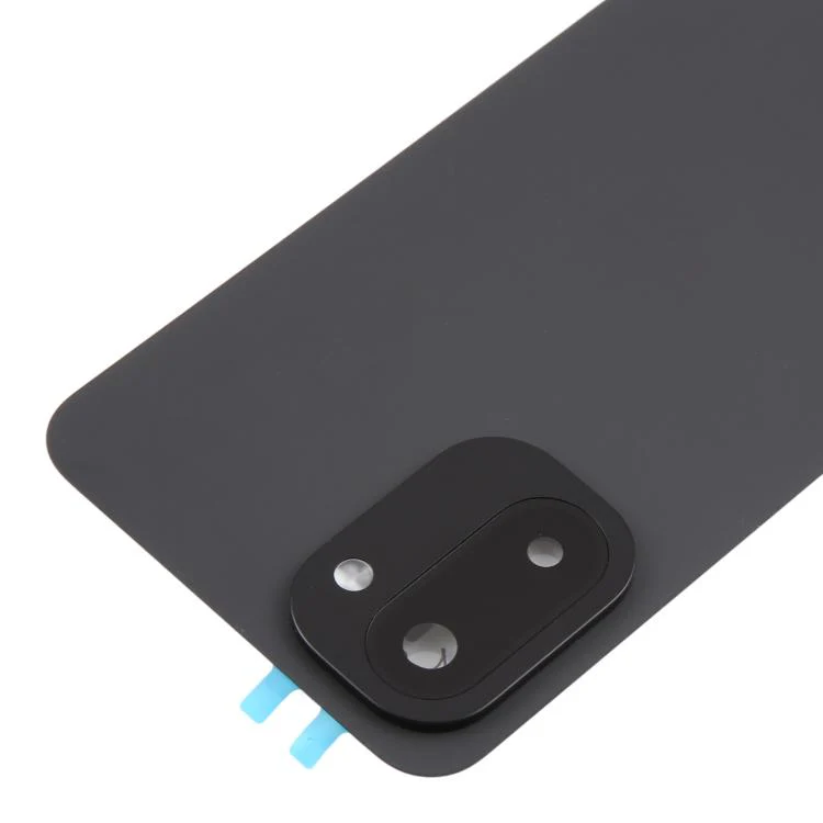 For OnePlus Ace 6T PLR110 Original Glass Back Cover with Camera Frame / Adhesive(Black) - Image 5