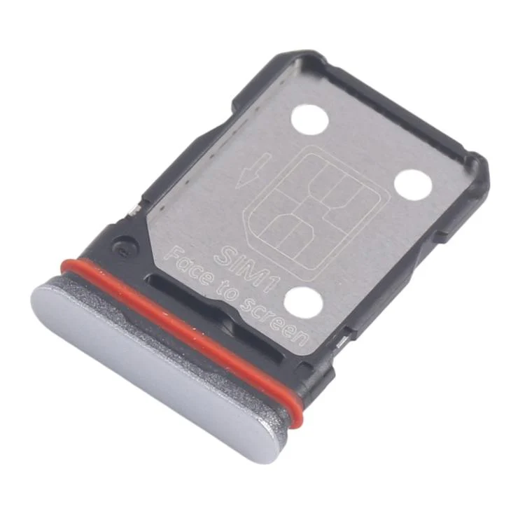 For OnePlus Turbo 6 SIM Card Tray + SIM Card Tray (Silver) - Image 2