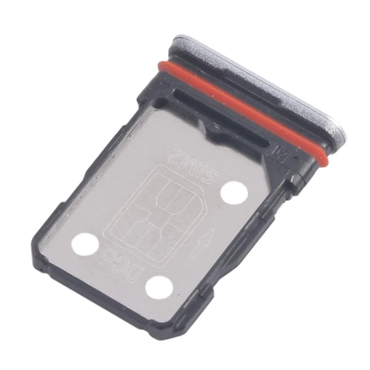 For OnePlus Turbo 6 SIM Card Tray + SIM Card Tray (Silver) - Image 3