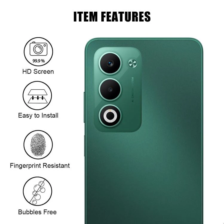 For OPPO A5 Kalebol Transparent HD Anti-Fingerprint AR Integrated Camera Lens Tempered Glass Film - Image 2