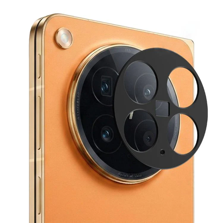 For OPPO Find N6 Kalebol Black Metal Hollow Lens Protection Ring