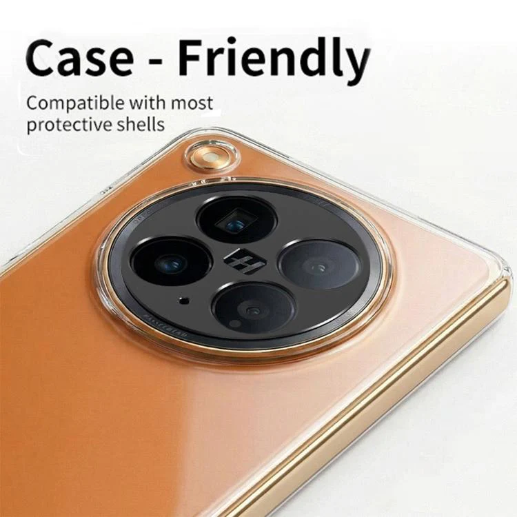 For OPPO Find N6 Kalebol Black Metal Hollow Lens Protection Ring - Image 3