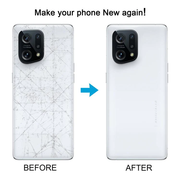 For OPPO Find X5 OEM Battery Back Cover(White) - Image 6