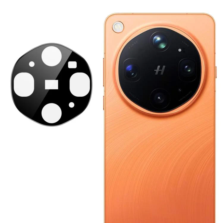 For OPPO Find X9 Ultra 5G imak Black Version HD Glass Rear Camera Lens Film, Self-positioning Version - Image 2