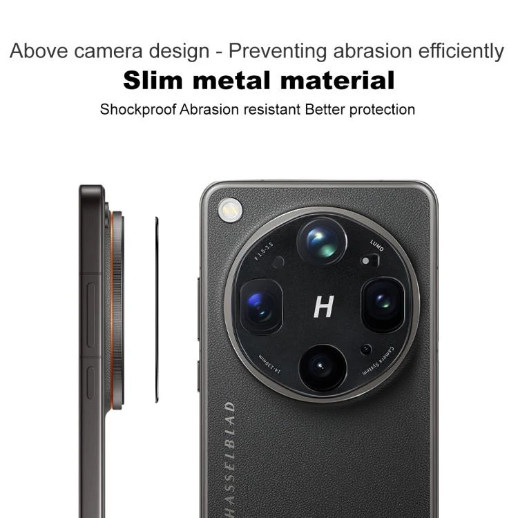 For OPPO Find X9 Ultra 5G IMAK Metal Camera Lens Protector Cover(Black) - Image 4