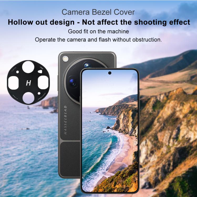 For OPPO Find X9 Ultra 5G IMAK Metal Camera Lens Protector Cover(Black) - Image 5