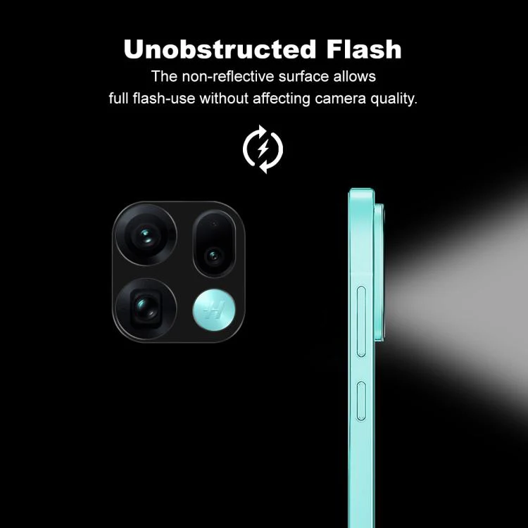 For OPPO Find X9s Pro 5G IMAK Metal Camera Lens Protector Cover(Black) - Image 3