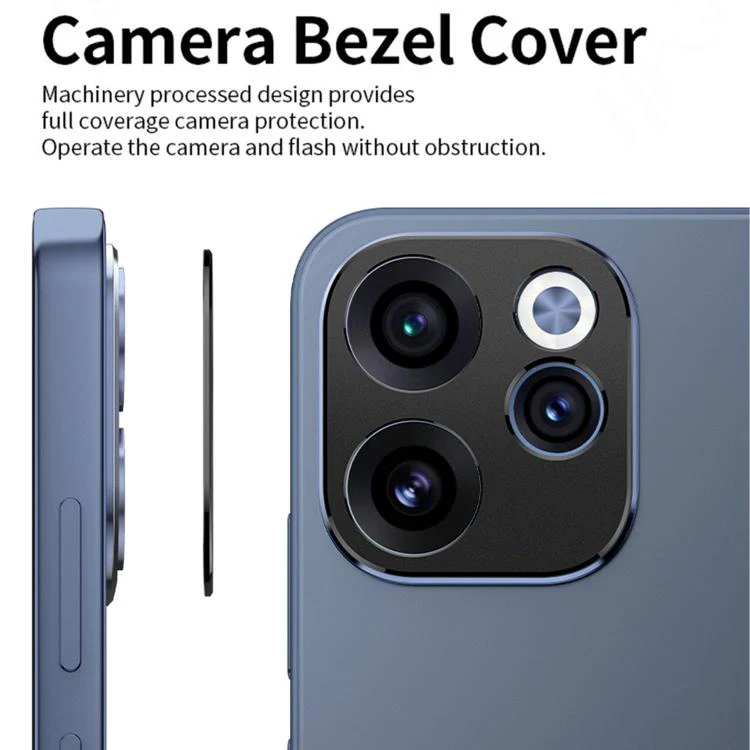 For OPPO Reno15 F / 15 FS Kalebol Black Metal Hollow Lens Protection Ring - Image 5