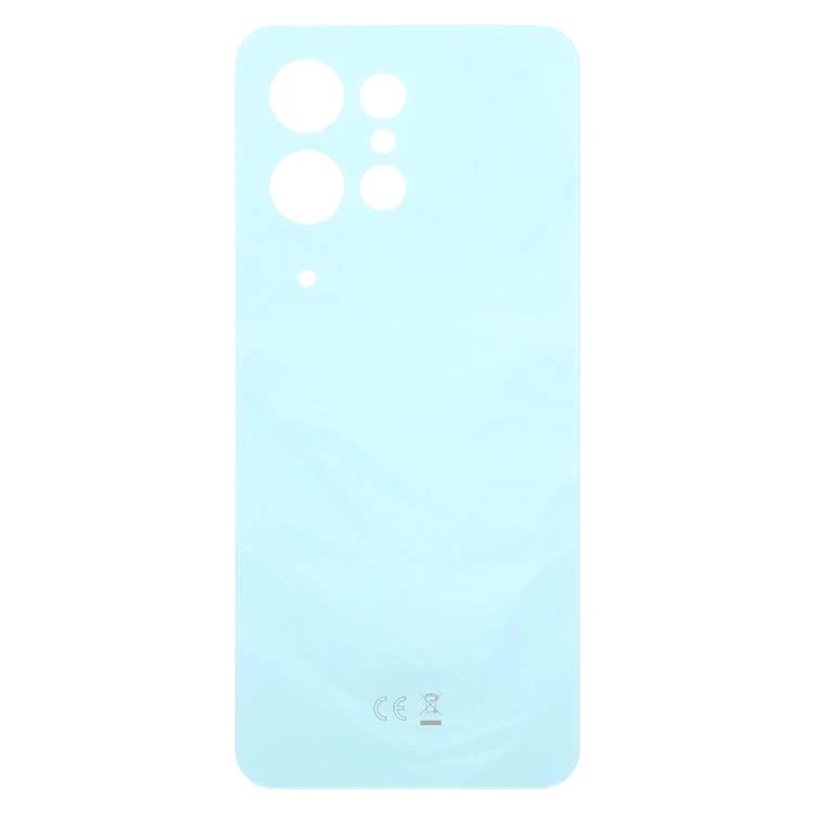 For Oukitel C2 Plastic Battery Back Cover(Blue) - Image 2